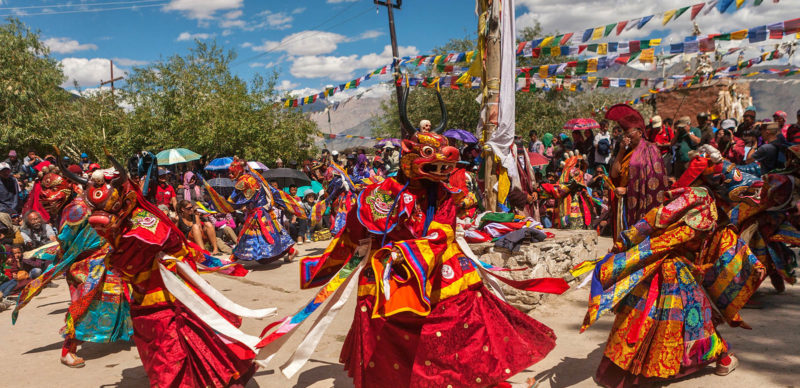 Ladakh, Indian Tibet celebrating Padmasambhava